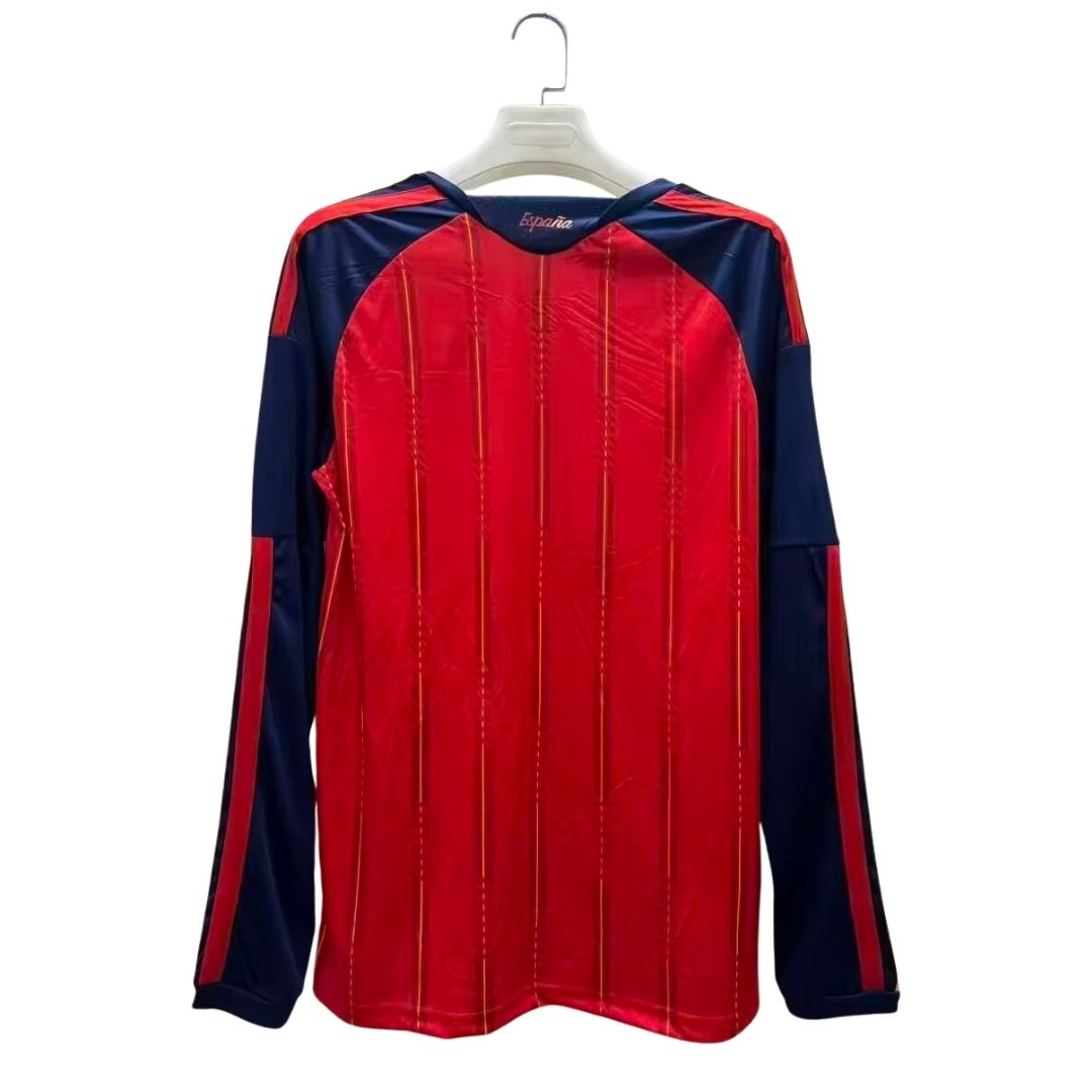Camiseta de fútbol de manga larga de la selección española de fútbol de la Copa Mundial 2026
