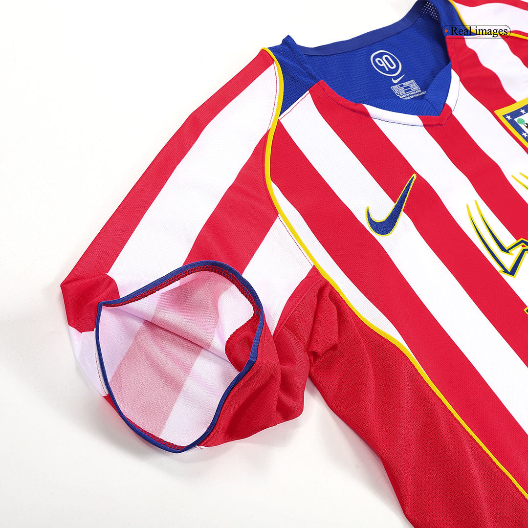 Camiseta retro de fútbol del Atlético de Madrid temporada 2004/05 (local)