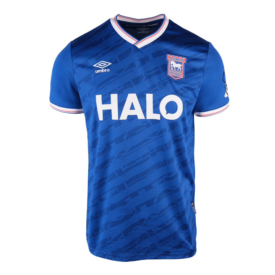 Camiseta de fútbol local del Ipswich Town 2025/26
