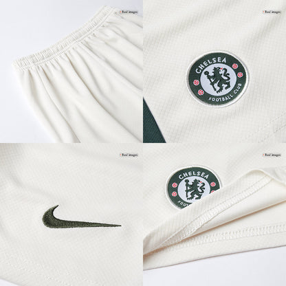 Conjunto completo de visitante del Chelsea para niños 2025/26
