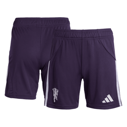 Pantalones cortos de fútbol de visitante del Manchester United 2025/26