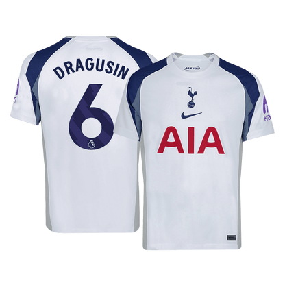 Camiseta de fútbol local del Tottenham Hotspur DRAGUSIN #6 2025/26