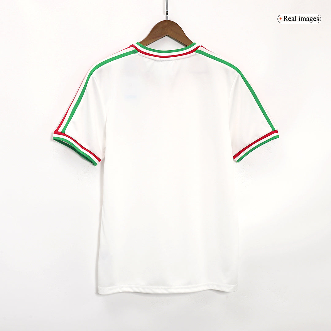 Camiseta retro de fútbol de visitante de México 1985