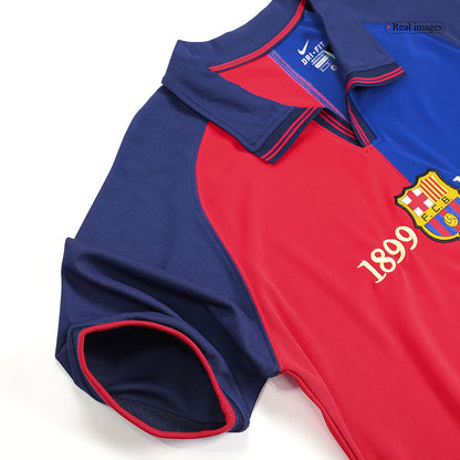 Camiseta de fútbol retro local del Barcelona 1999/00