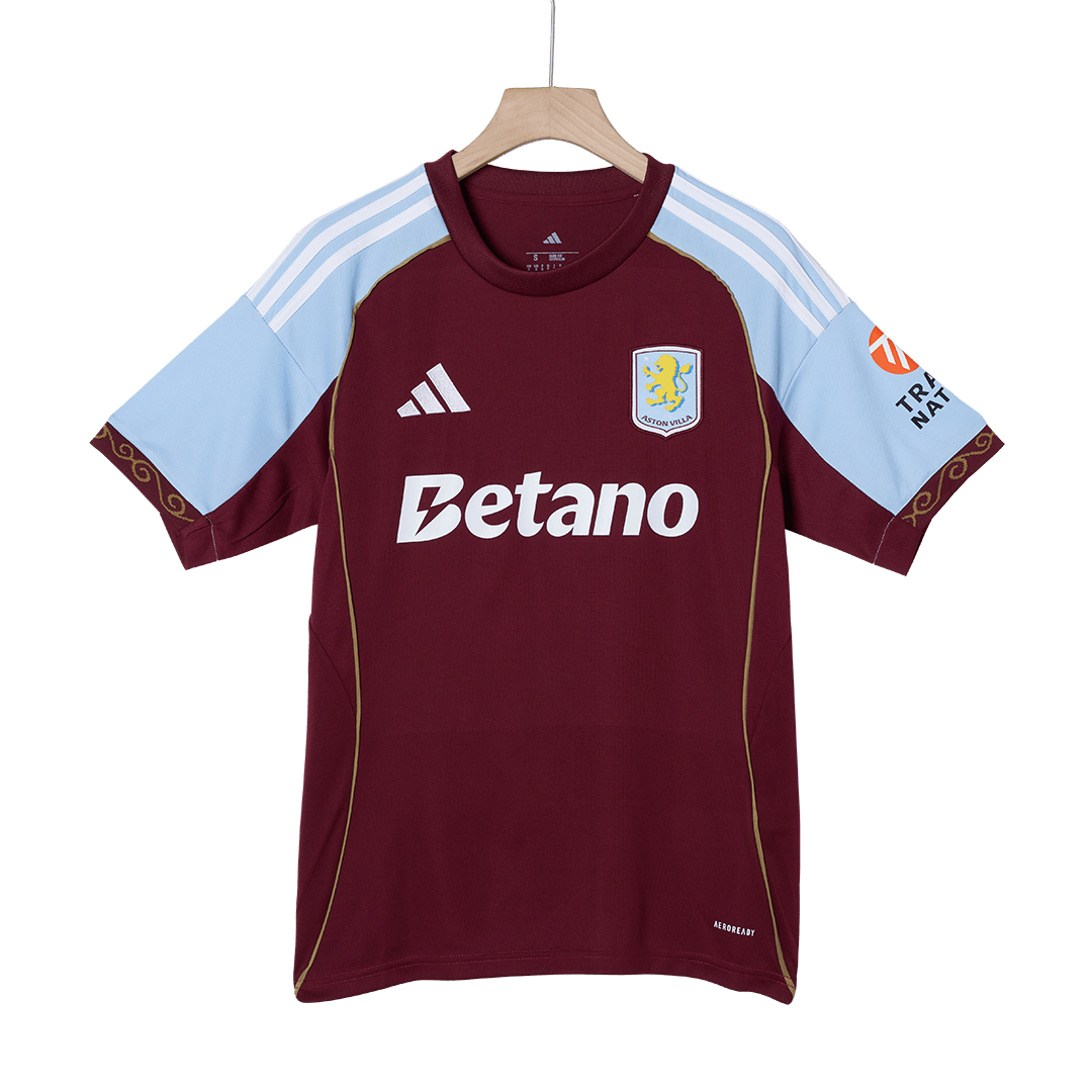 Camiseta de fútbol local del Aston Villa 2025/26