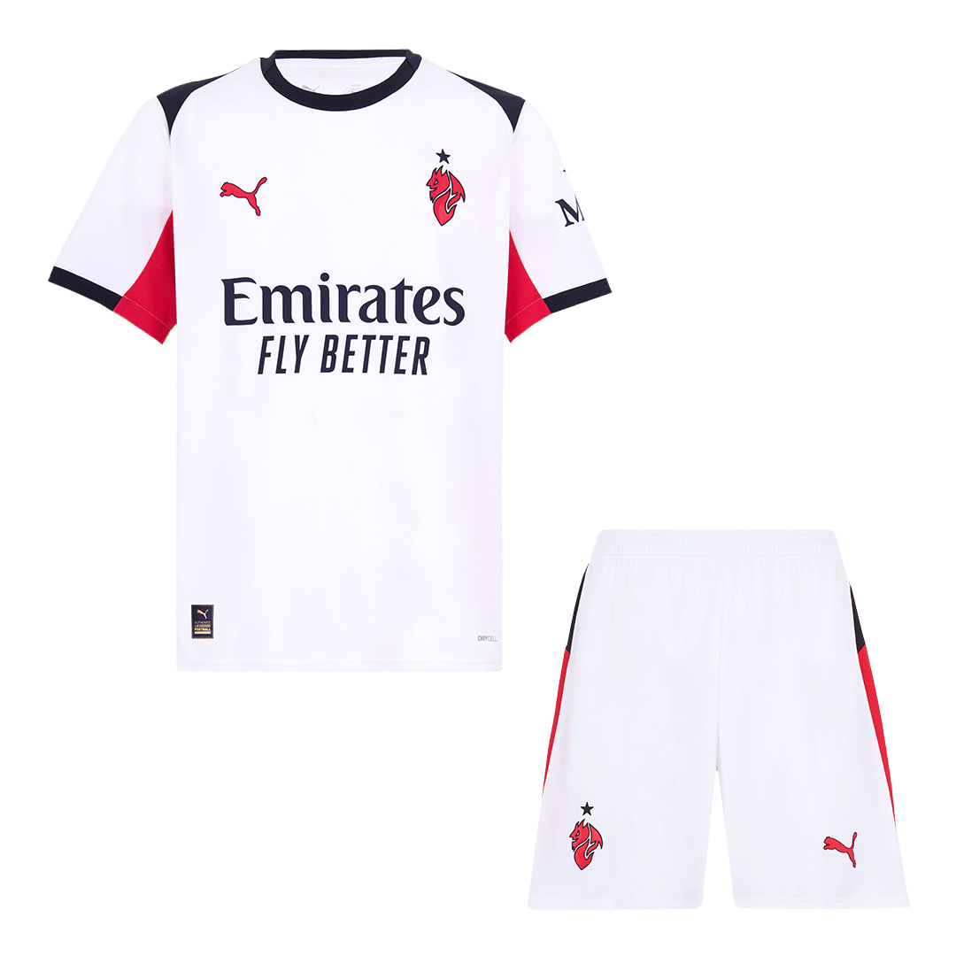 Equipación visitante del AC Milan - Camiseta + Pantalón corto 2025/26