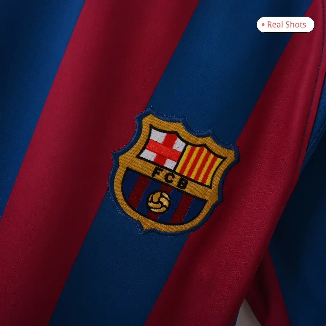 Camiseta retro del FC Barcelona 2005/06 (local) - Champions League