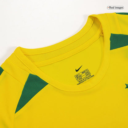 Camiseta retro de fútbol de Brasil 2002/03 (local)