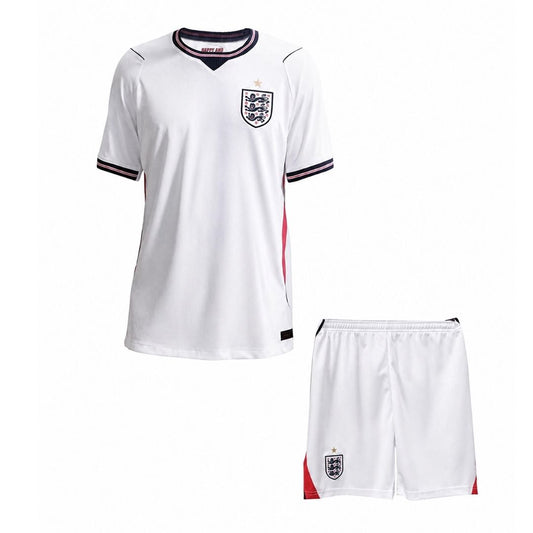 Tenue domicile enfant Angleterre - Maillot + Short Coupe du Monde 2026