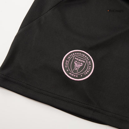 Pantalones cortos de fútbol de visitante del Inter Miami CF 2025, color negro