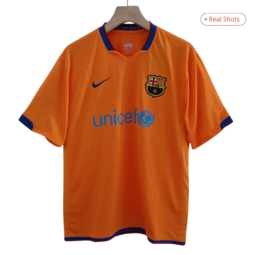 Camiseta retro de visitante del Barcelona 2006/07