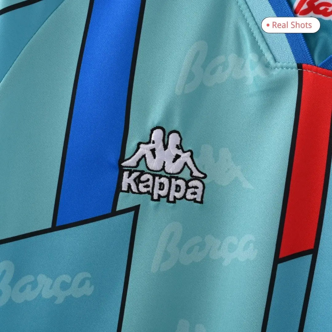 Camiseta retro de visitante del Barcelona 1996/97