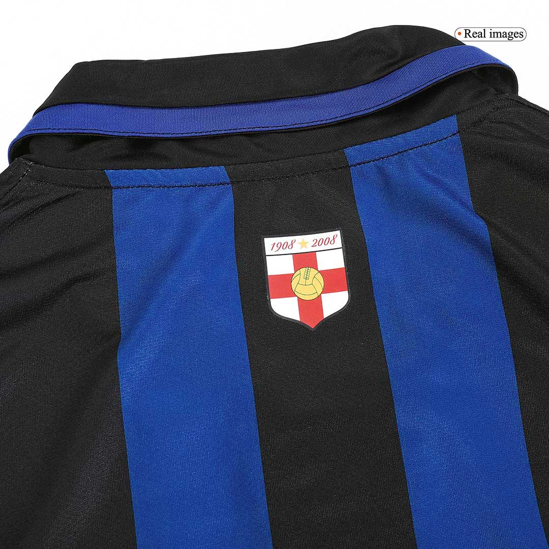 Camiseta retro de fútbol del Inter de Milán temporada 2007/08
