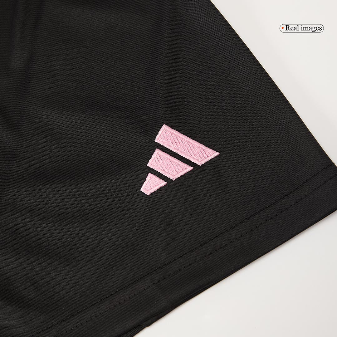 Pantalones cortos de fútbol de visitante del Inter Miami CF 2025, color negro