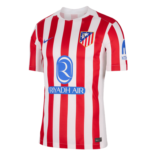 Maillot domicile de l'Atlético de Madrid 2025/26 Rouge et Blanc
