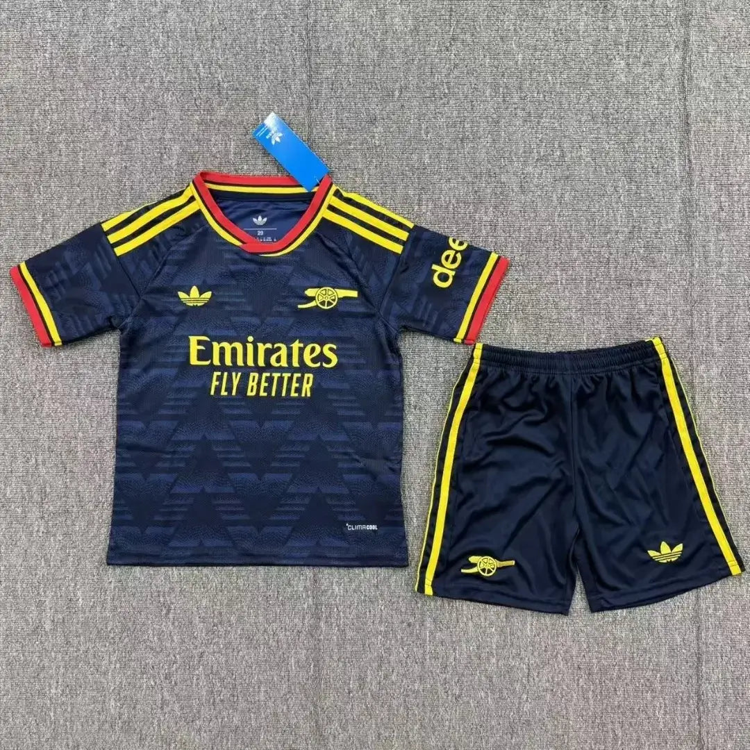Kit de la segunda equipación de fútbol Gunners para niños (Camiseta+Pantalón corto) 2026/27