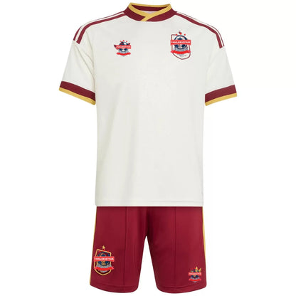 La Roja Kid's Away Soccer Kit - Jersey+Shorts 2026