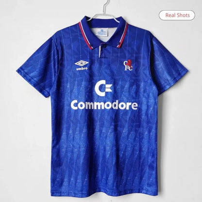 Camiseta de fútbol retro local del Chelsea 1989/91