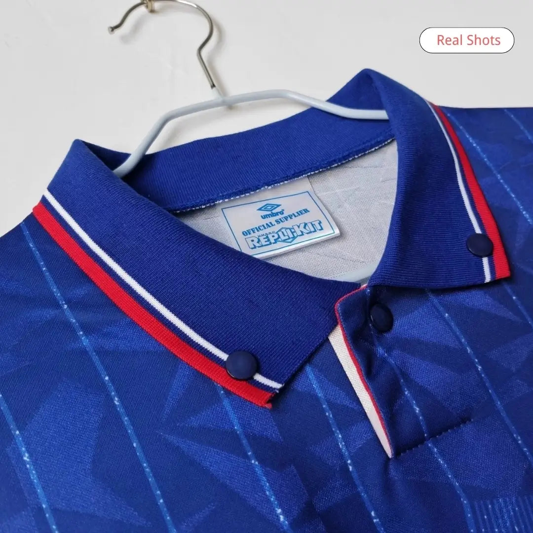 Camiseta de fútbol retro local del Chelsea 1989/91
