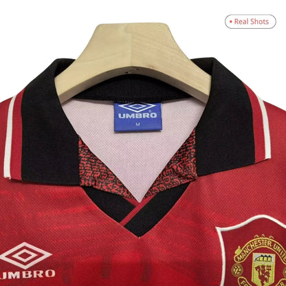 Camiseta de fútbol retro local del Manchester United 1994/96
