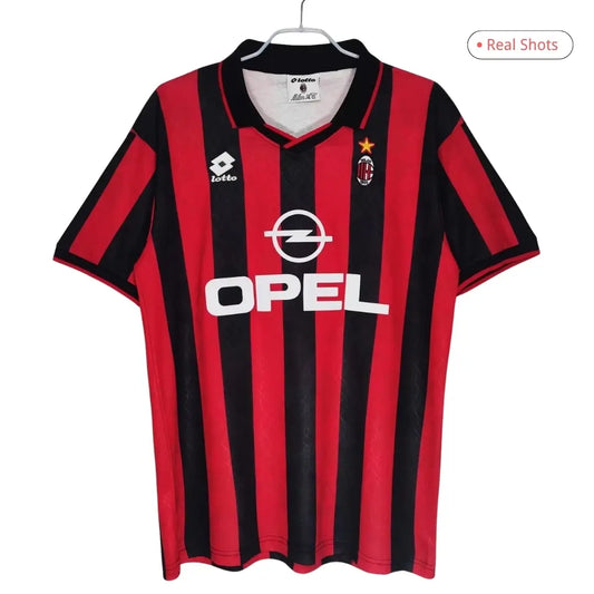 Maillot de football rétro domicile AC Milan 1995/96