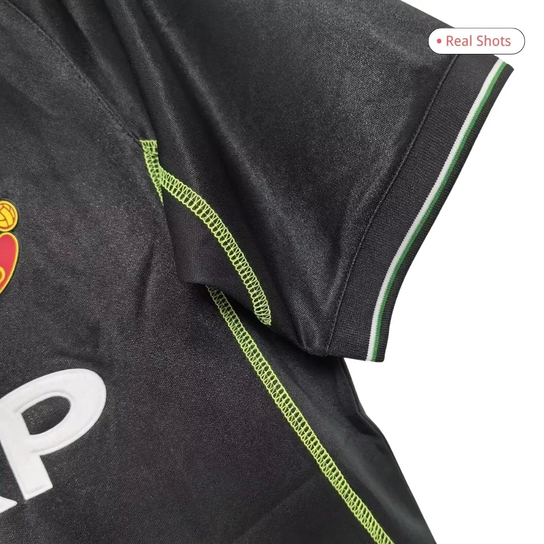 Camiseta retro de visitante del Manchester United 1998/99 (tercera equipación)