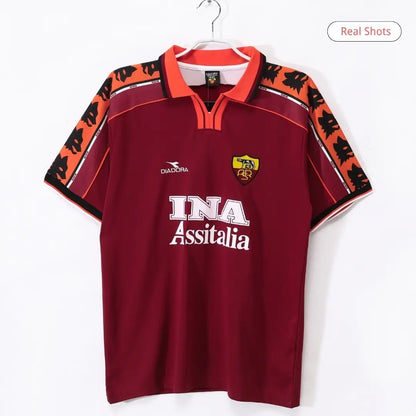 Camiseta de fútbol retro del AS Roma local 1998/99