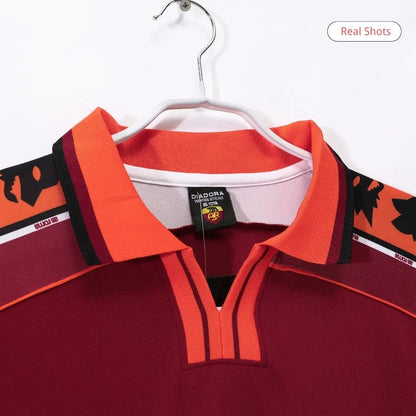 Camiseta de fútbol retro del AS Roma local 1998/99
