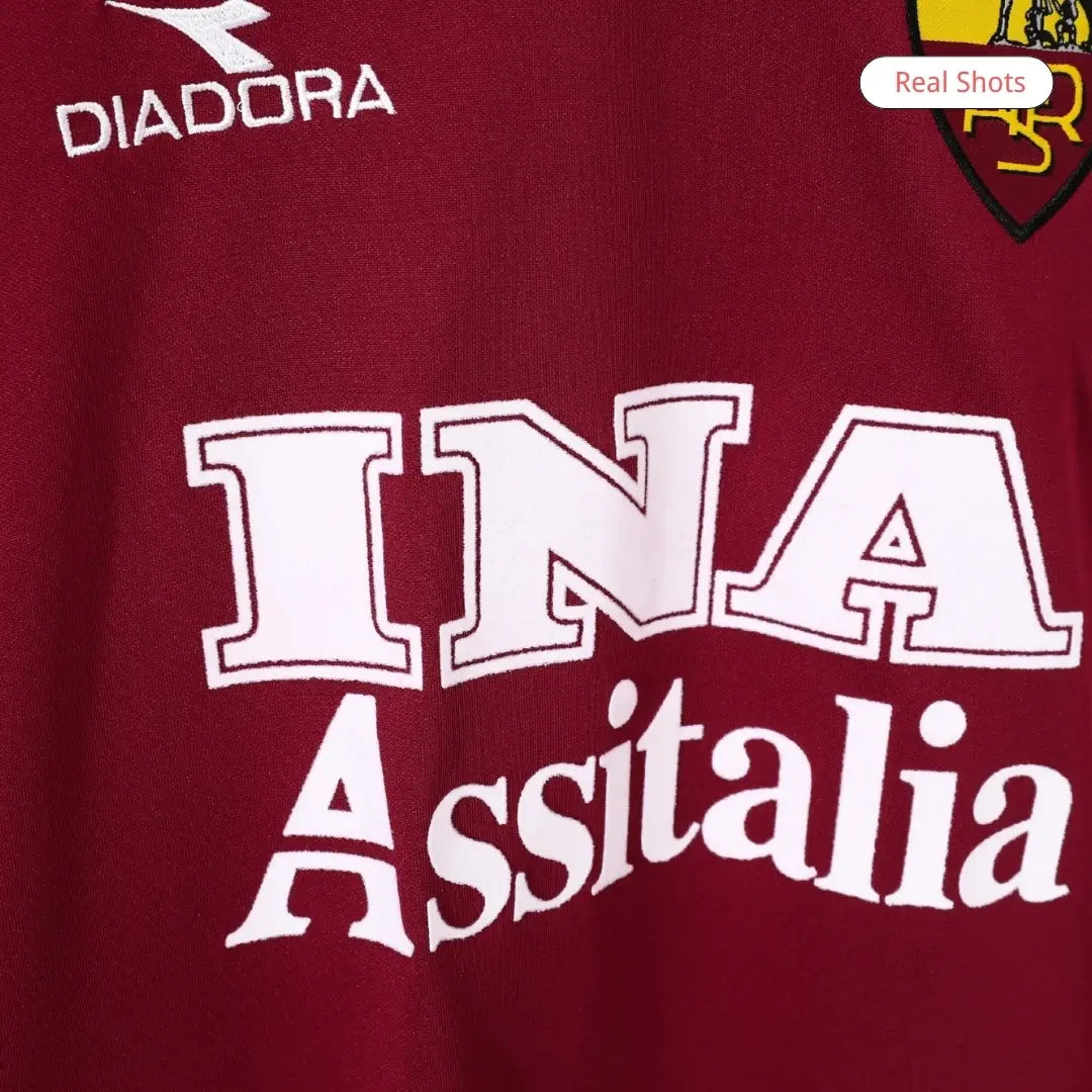 Camiseta de fútbol retro del AS Roma local 1998/99