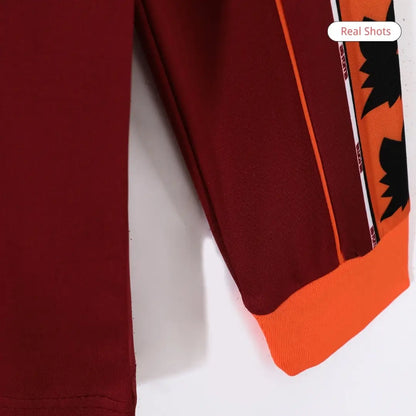 Camiseta retro de fútbol de manga larga del Roma 1998/99 local