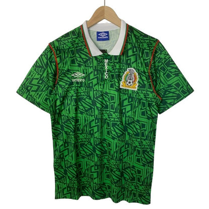 Mexico 1994 Retro Home Soccer Jersey