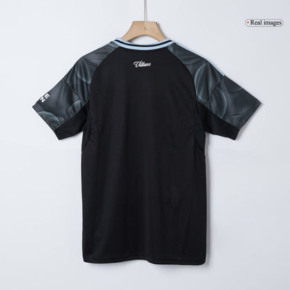 Camiseta de fútbol visitante del Aston Villa 2025/26
