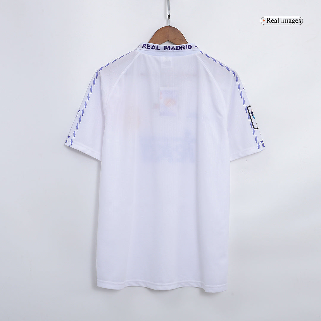 Real Madrid 1996/97 Home Retro Soccer Jersey