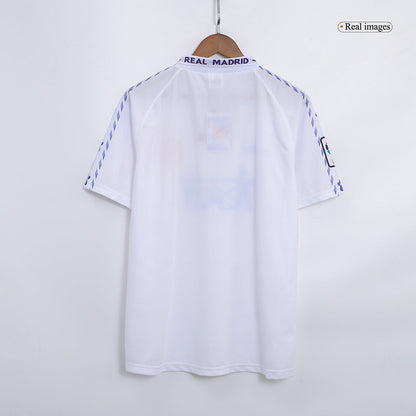 Real Madrid 1996/97 Home Retro Soccer Jersey
