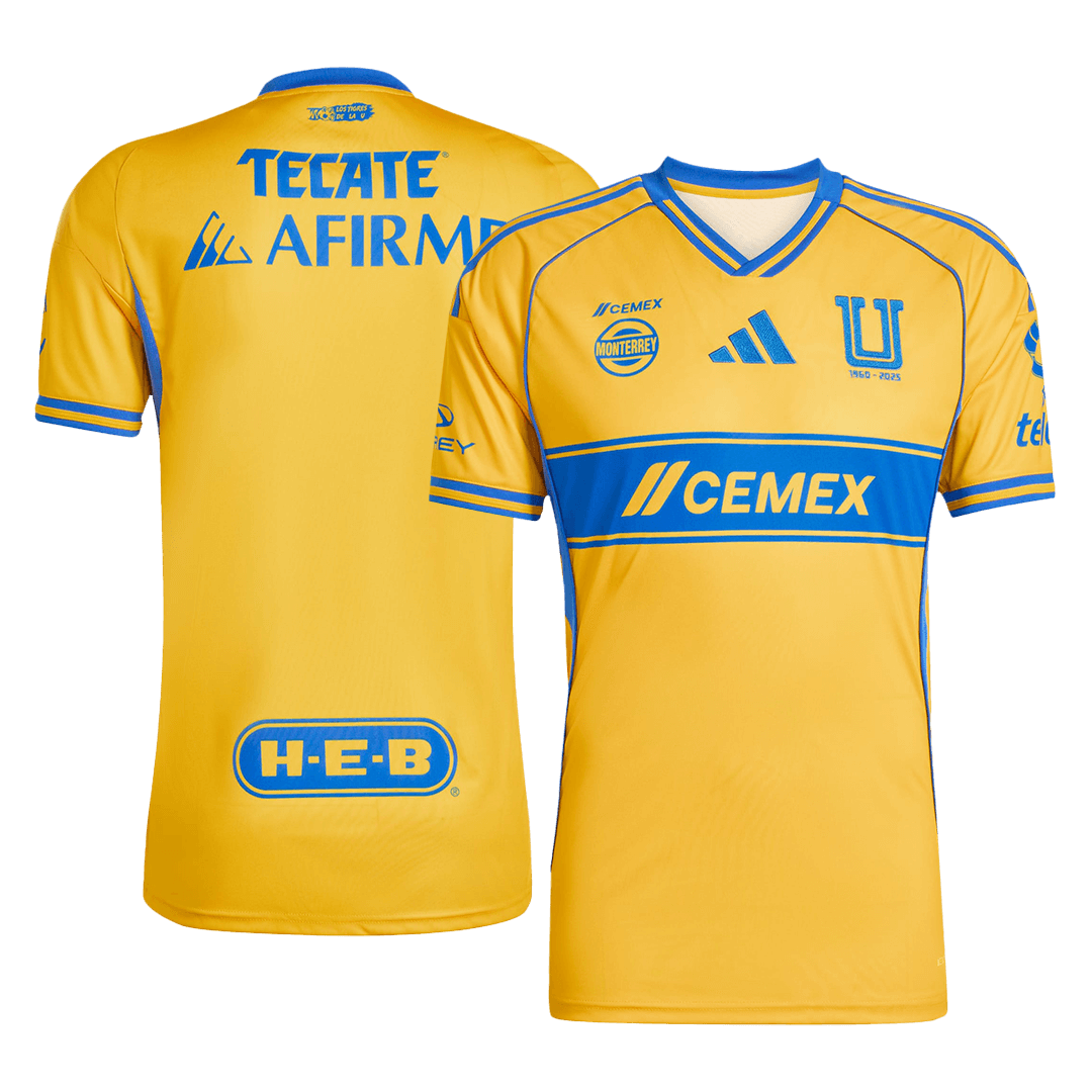 Camiseta de fútbol Tigres UANL 1ª equipación 2025/26