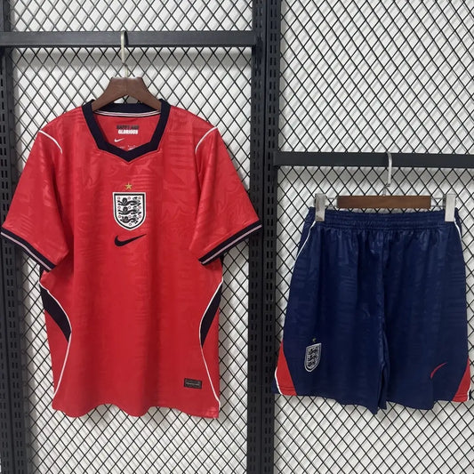 Kit de fútbol de visitante de Inglaterra - Camiseta + Pantalones cortos Mundial 2026