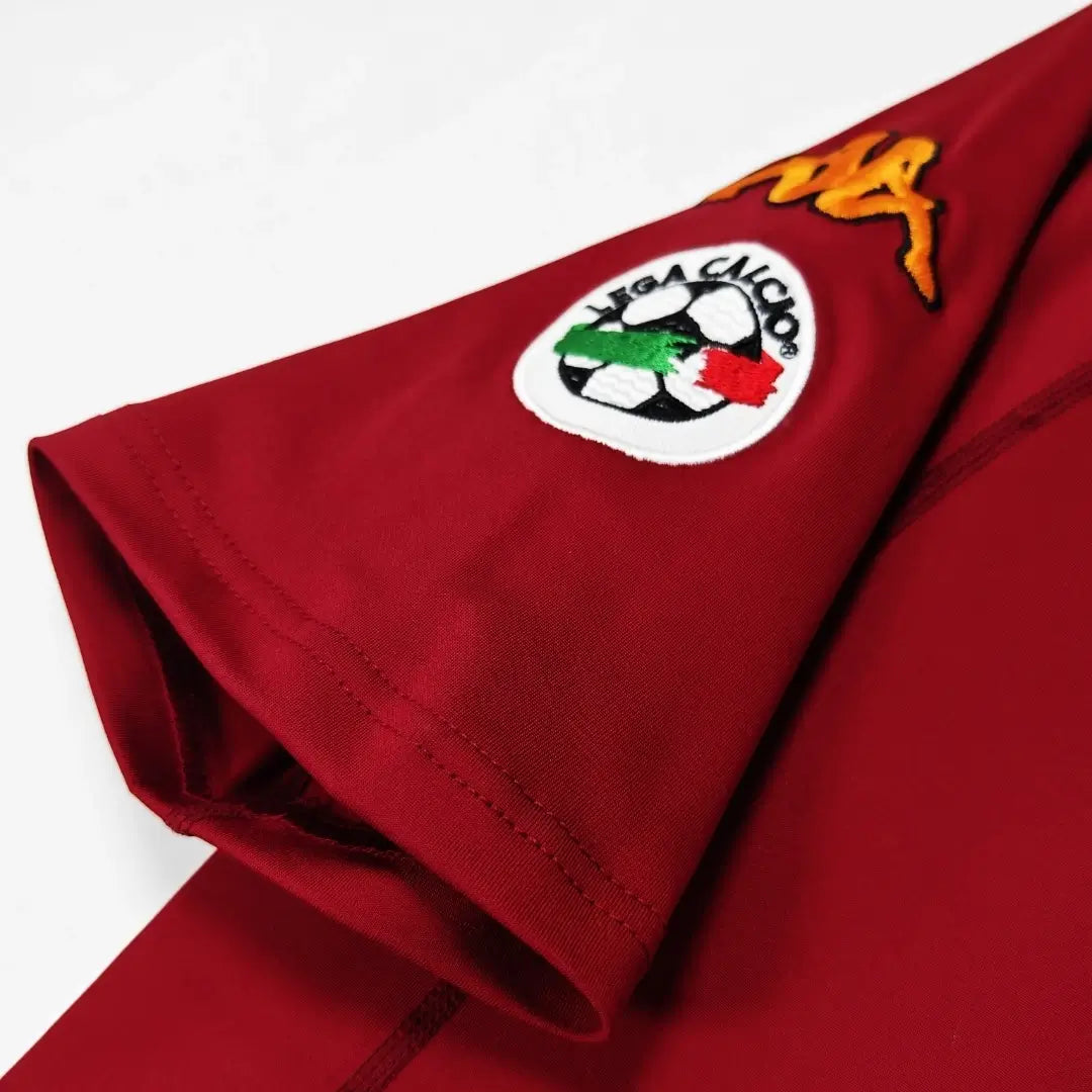 Camiseta de fútbol retro Roma local 2000/01
