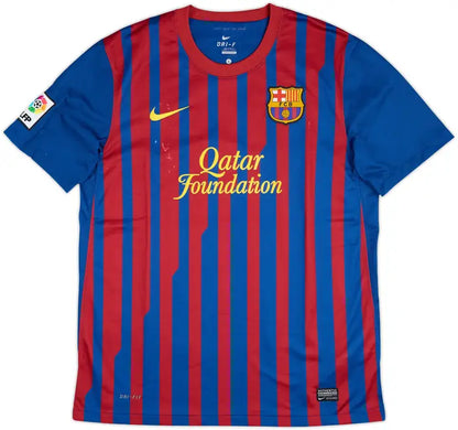 Retro Barcelona 2011/12 Home Soccer Jersey