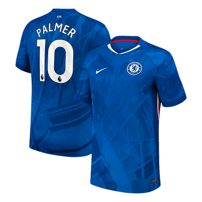 Camiseta de fútbol del Chelsea, local, temporada 2025/26, número 10, de Palmer, color azul.