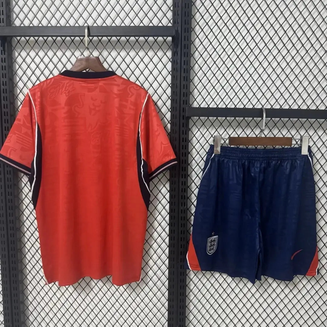 Kit de fútbol de visitante de Inglaterra - Camiseta + Pantalones cortos Mundial 2026