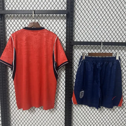 Kit de fútbol de visitante de Inglaterra - Camiseta + Pantalones cortos Mundial 2026