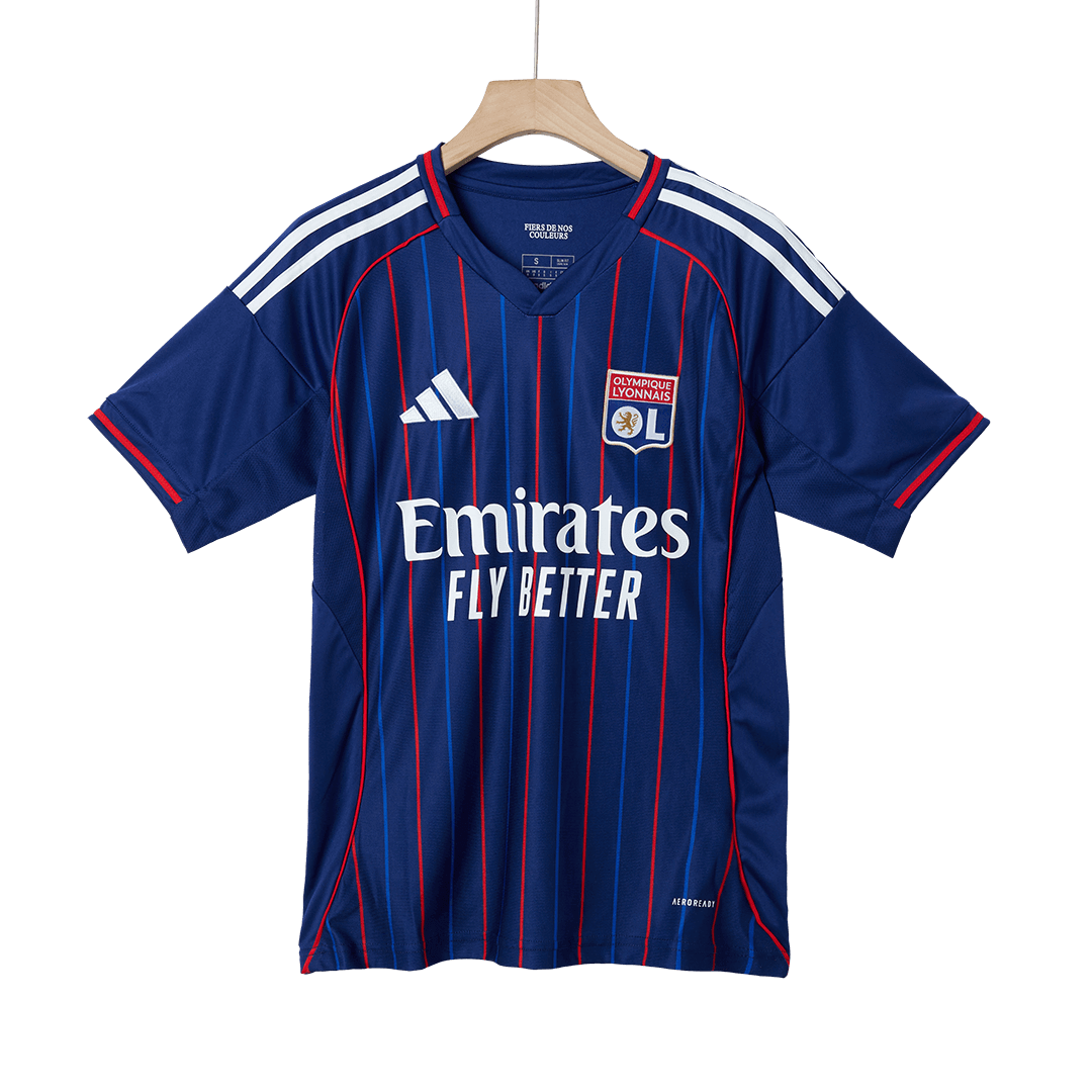 Camiseta de futbol Olympique Lyonnais segunda equipación 2025/26