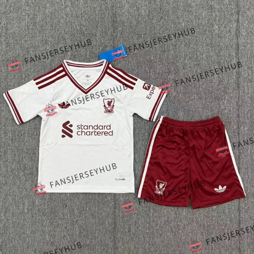 Kid's The Reds Away Kit - Jersey+Shorts 2026/27