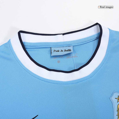 Camiseta retro de fútbol del Manchester City 2013/14 (local)