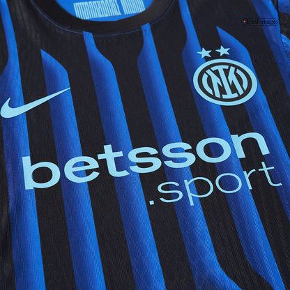 Camiseta de fútbol LAUTARO #10 Inter de Milán, versión jugador local, temporada 2025/26