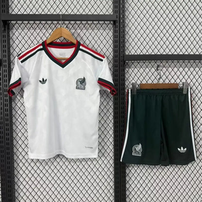 Uniforme de fútbol visitante de México - Camiseta + Pantalones cortos Mundial 2026
