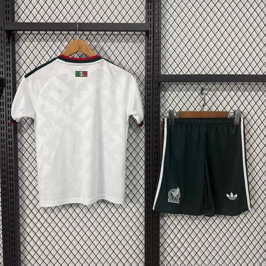 Uniforme de fútbol visitante de México - Camiseta + Pantalones cortos Mundial 2026