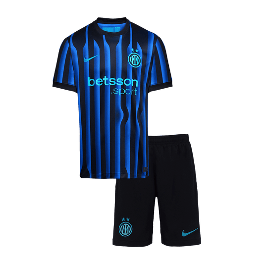Tenue domicile enfant Inter Milan - Maillot + Short 2025-26
