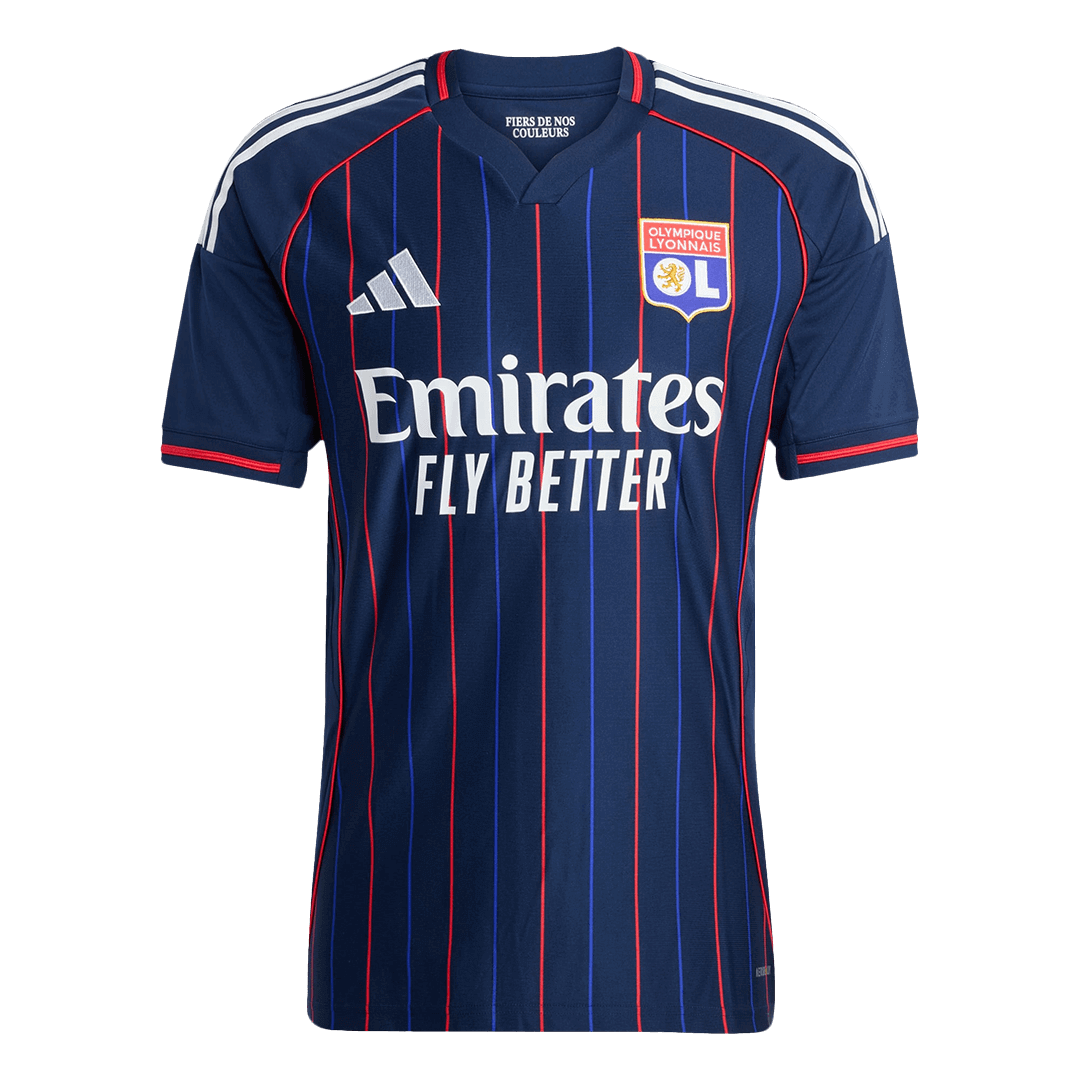 Camiseta de futbol Olympique Lyonnais segunda equipación 2025/26