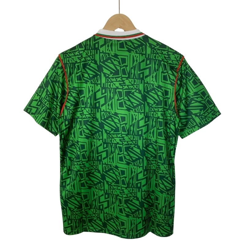 Mexico 1994 Retro Home Soccer Jersey
